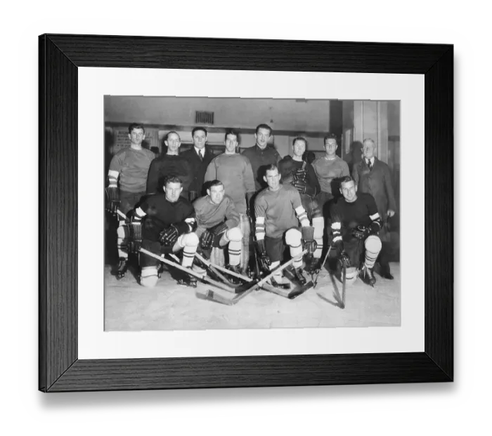 Framed Print : Canadian Hockey Team in 1933 Framed Print : Canadian Hockey Team in 1933