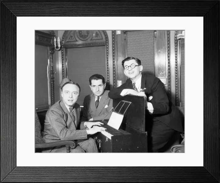 Framed Print : Ray Henderson, Jack Yellen, and Irving Caesar Framed Print : Ray Henderson, Jack Yellen, and Irving Caesar