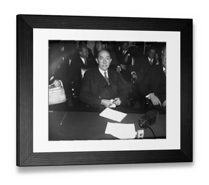Framed Print : Movie Pioneer William Fox Framed Print : Movie Pioneer William Fox