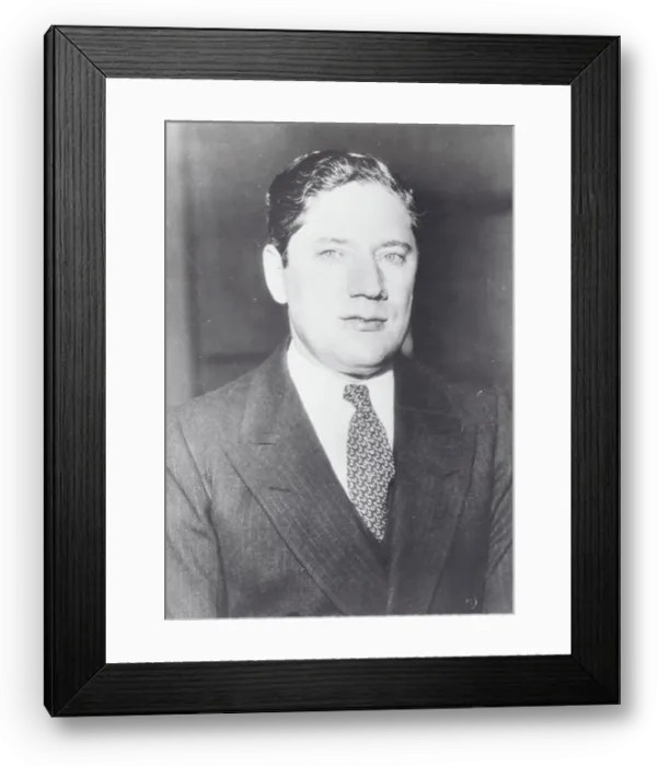 Framed Print : Mobster John Factor Framed Print : Mobster John Factor