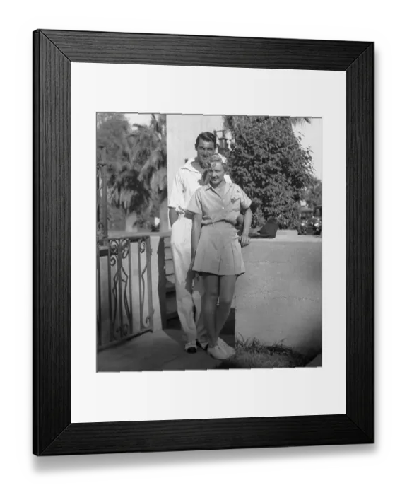 Framed Print : Portrait of Cary Grant and Virginia Cherill Framed Print : Portrait of Cary Grant and Virginia Cherill