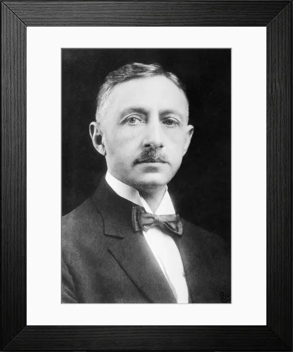 Framed Print : Nobel Prize Winning Writer Ivan Bunin