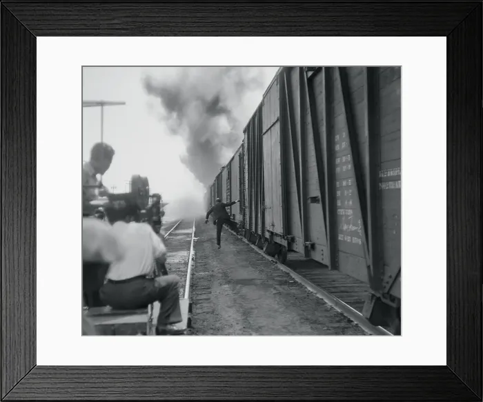 Framed Print : Frank Borzage Directing Movie Framed Print : Frank Borzage Directing Movie