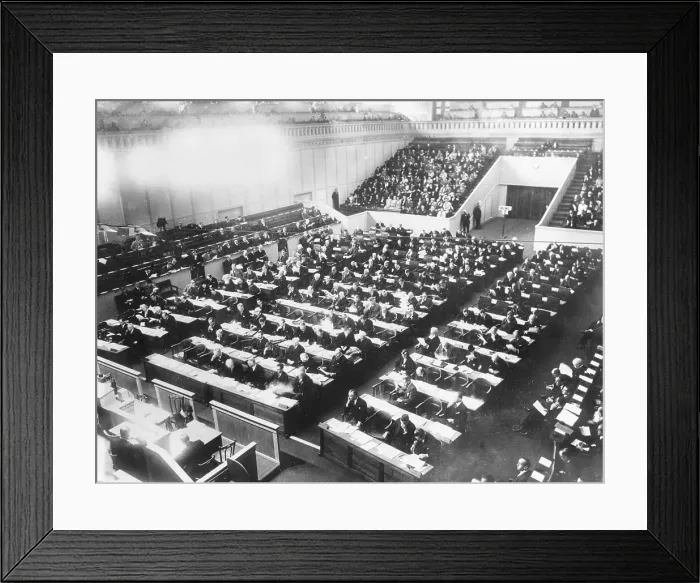 Framed Print : League of Nations Assembly Framed Print : League of Nations Assembly