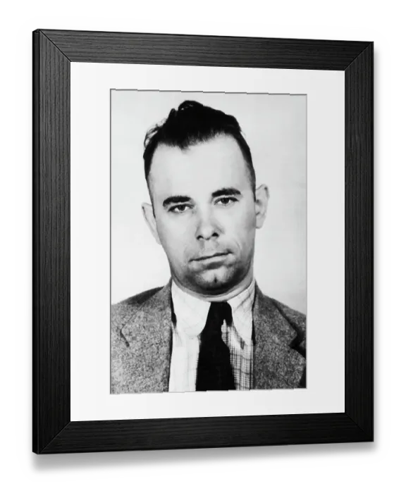 Framed Print : John Dillinger Framed Print : John Dillinger