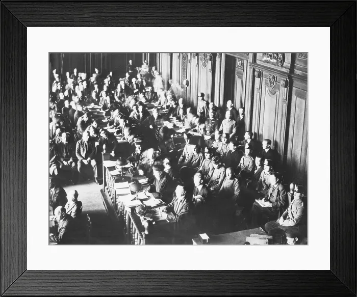 Framed Print : Marinus Van Der Lubbe Confesses to Burning of Reichstag Framed Print : Marinus Van Der Lubbe Confesses to Burning of Reichstag