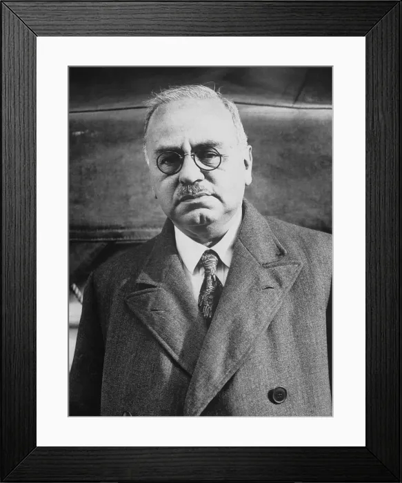 Framed Print : Prominent Psychiatrist Dr. Alfred Adler Framed Print : Prominent Psychiatrist Dr. Alfred Adler