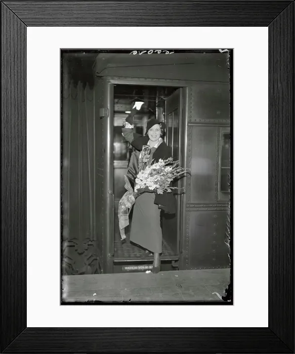 Framed Print : Evangelist Aimee Semple McPherson