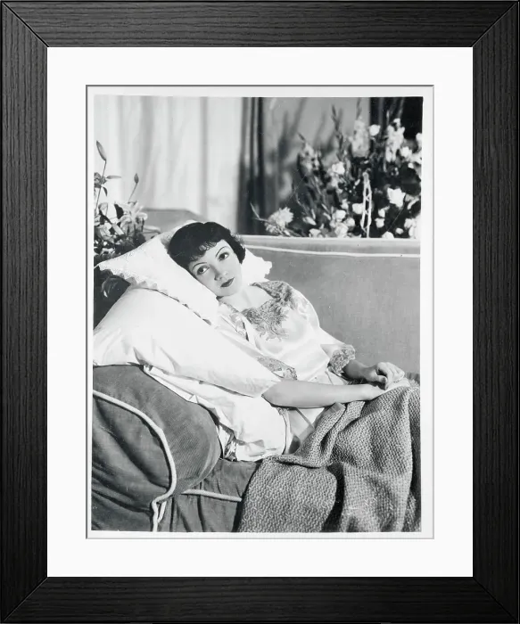 Framed Print : Portrait of Claudette Colbert Framed Print : Portrait of Claudette Colbert