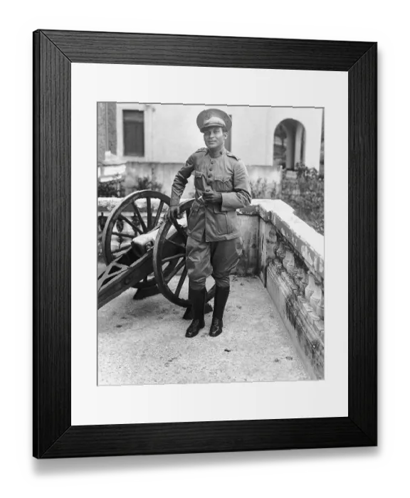 Framed Print : Fulgencio Batista in Colonel's Uniform
