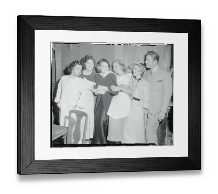 Framed Print : Marion Shilling and Others Framed Print : Marion Shilling and Others