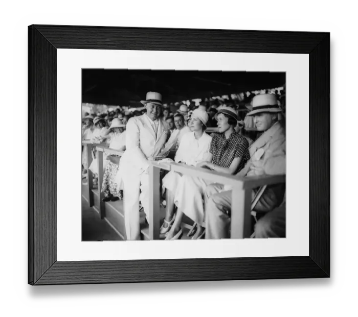 Framed Print : Society at Hambletonian
