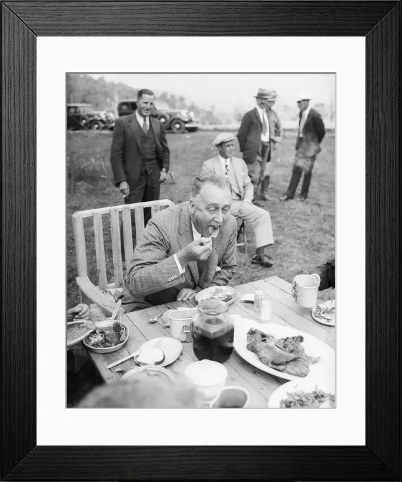 Framed Print : Roosevelt visits Civilian Conservation Corps Camps Framed Print : Roosevelt visits Civilian Conservation Corps Camps