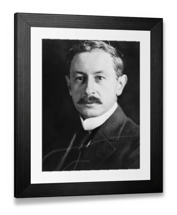 Framed Print : Portrait Of Dr. Paul Karrer, Chemist Framed Print : Portrait Of Dr. Paul Karrer, Chemist