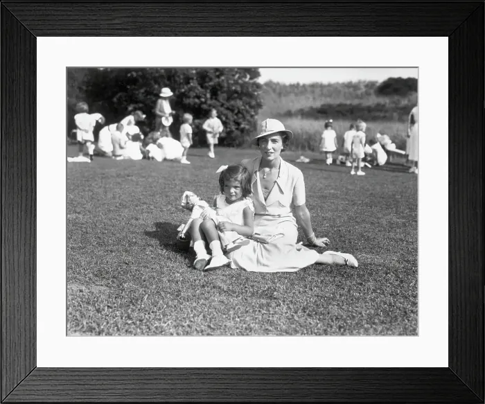 Framed Print : Mrs. John Bouvier & Jacqueline Kennedy Framed Print : Mrs. John Bouvier & Jacqueline Kennedy