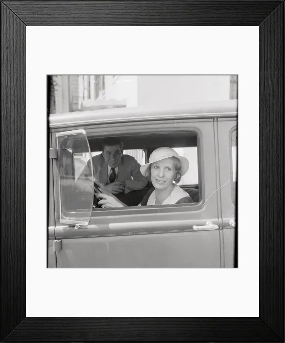 Framed Print : Aimee and Son Rolph Framed Print : Aimee and Son Rolph