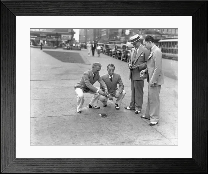 Framed Print : Pat Rooney and Pat Rooney, Jr. Betting on Egg Frying Framed Print : Pat Rooney and Pat Rooney, Jr. Betting on Egg Frying
