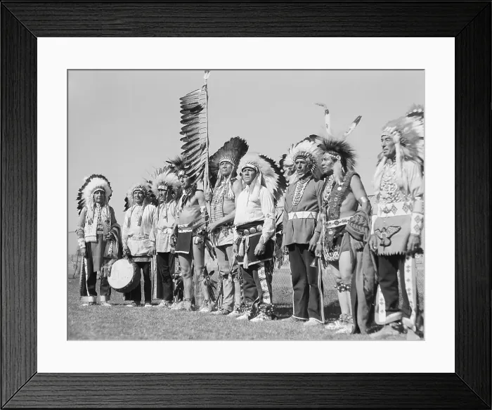 Framed Print : Indians Gather For California Rodeo Framed Print : Indians Gather For California Rodeo