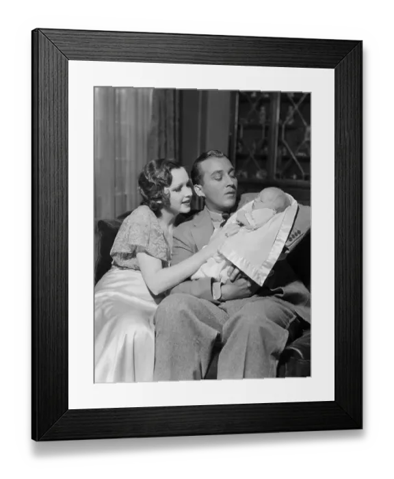 Framed Print : Bing Crosby with Family Framed Print : Bing Crosby with Family