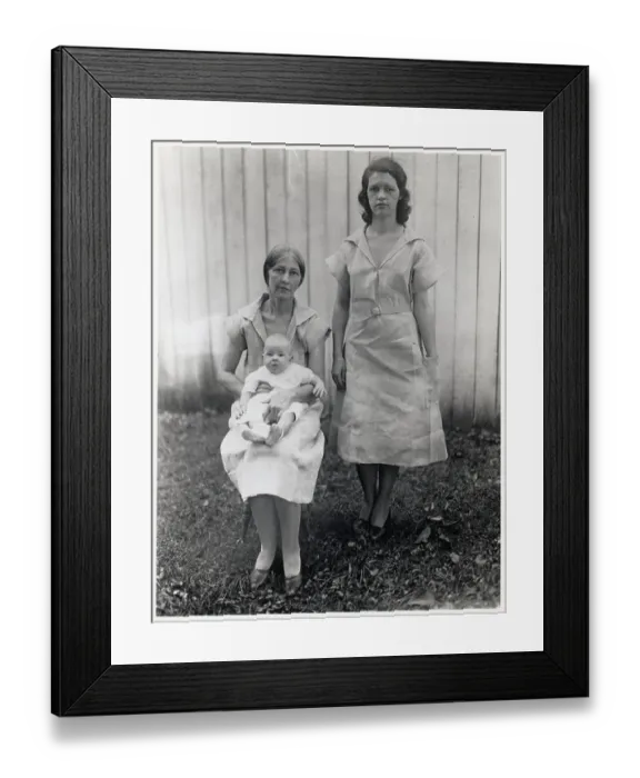 Framed Print : Three Generations Of Inmates In Reform Framed Print : Three Generations Of Inmates In Reform