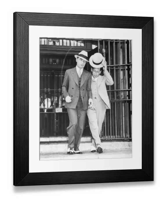 Framed Print : Owney Madden Leaving Sing Sing Framed Print : Owney Madden Leaving Sing Sing