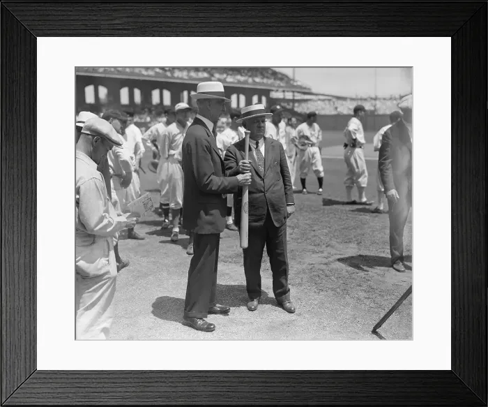 Framed Print : National and American League Managers Framed Print : National and American League Managers