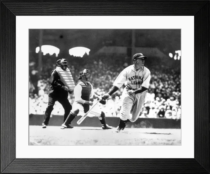 Framed Print : Chuck Klein Starting Toward First Base Framed Print : Chuck Klein Starting Toward First Base