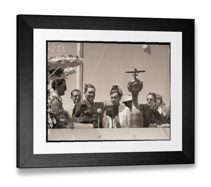 Framed Print : Turner and Jimmy Wedell Framed Print : Turner and Jimmy Wedell