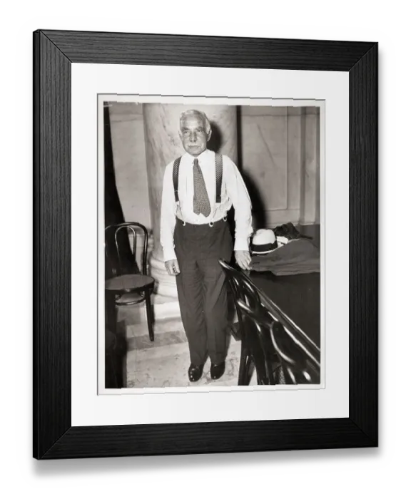 Framed Print : Otto H. Kahn at Senate Investigation Framed Print : Otto H. Kahn at Senate Investigation