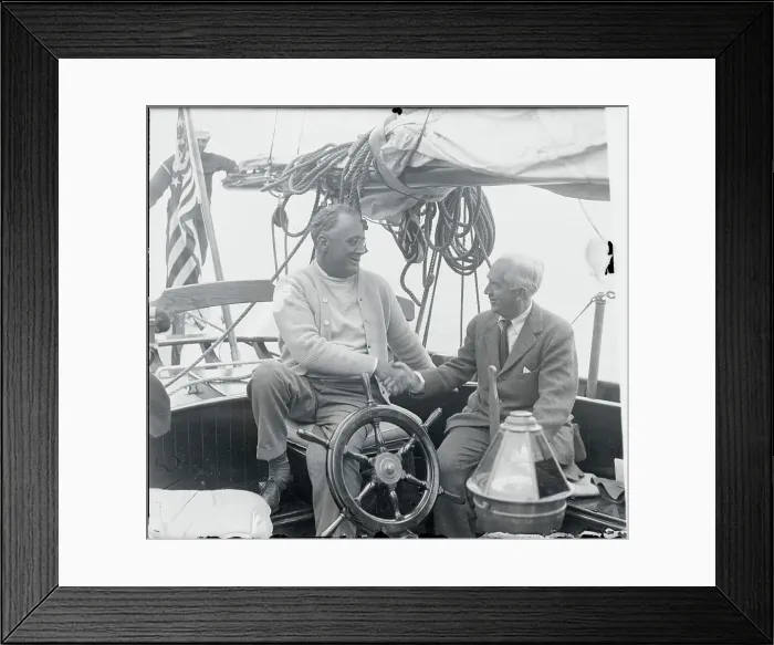 Framed Print : Franklin Delano Roosevelt and Norman H. Davis Framed Print : Franklin Delano Roosevelt and Norman H. Davis