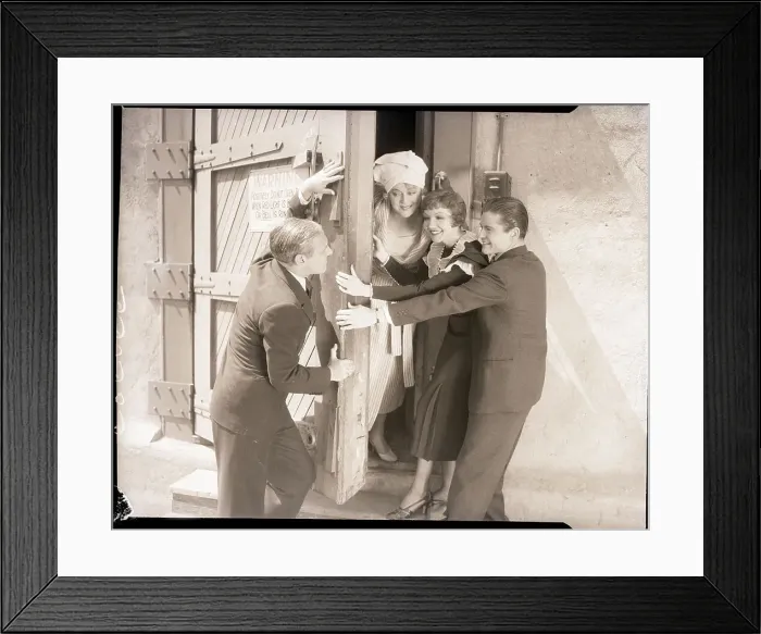 Framed Print : Walter Winchell and Claudette Colbert Framed Print : Walter Winchell and Claudette Colbert