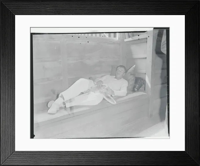 Framed Print : Frankie Parker Resting Framed Print : Frankie Parker Resting