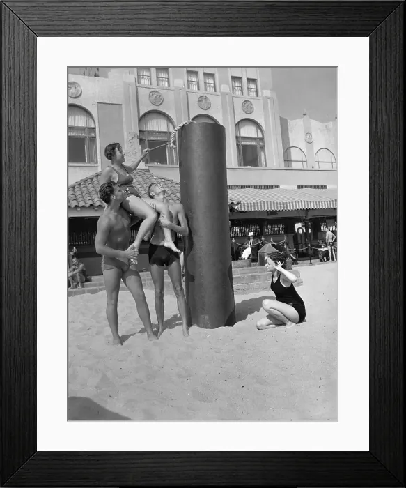 Framed Print : Woman Lighting Largest Firecracker Framed Print : Woman Lighting Largest Firecracker