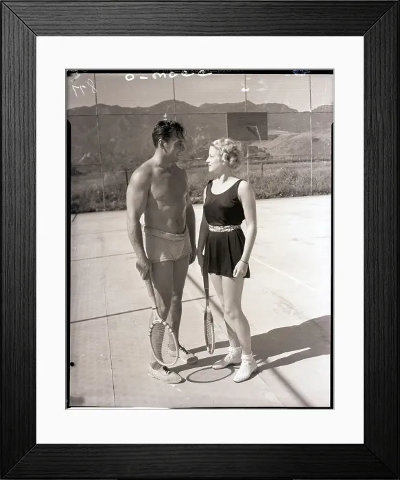 Framed Print : George O'Brian and Claire Trevor Framed Print : George O'Brian and Claire Trevor