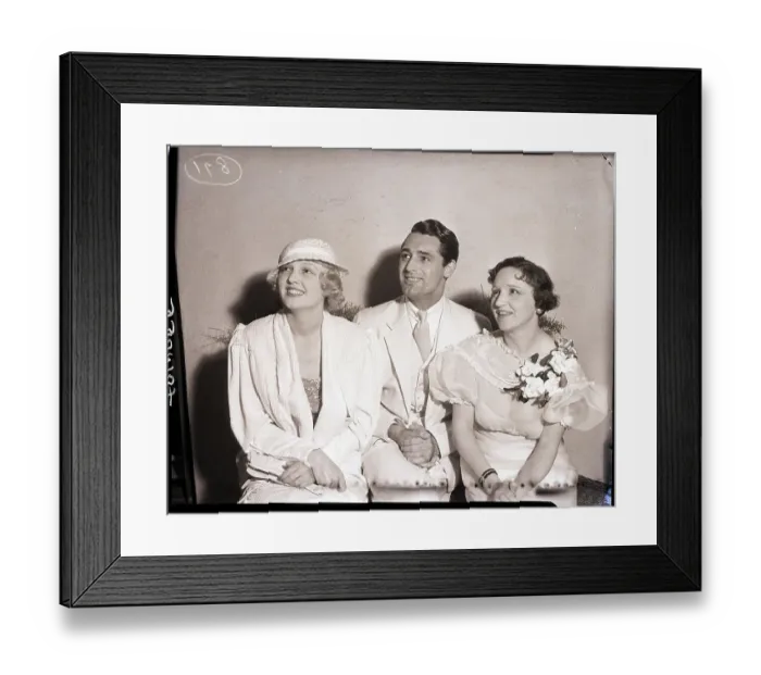 Framed Print : Cary Grant and Friends at Party Framed Print : Cary Grant and Friends at Party