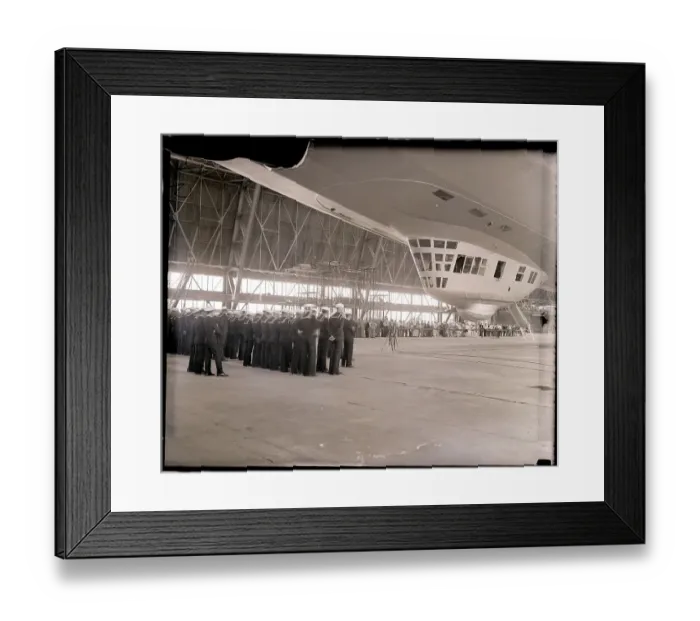 Framed Print : U.S. Navy Accepts Dirigible Macon Framed Print : U.S. Navy Accepts Dirigible Macon