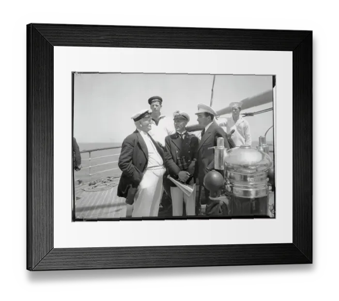 Framed Print : Sorlandet Ship Arriving in Chicago