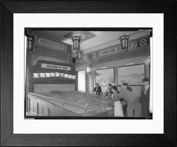 Framed Print : Manchurian Exhibit in Chicago Framed Print : Manchurian Exhibit in Chicago