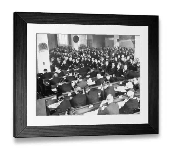 Framed Print : World Economic Conference Meeting Framed Print : World Economic Conference Meeting