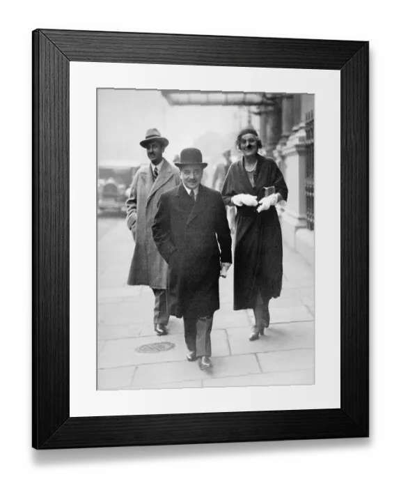Framed Print : Austrian Delegate and Royalty in London Framed Print : Austrian Delegate and Royalty in London