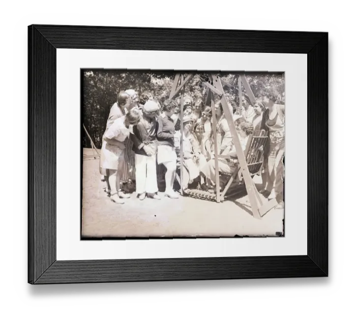 Framed Print : Eleanor Roosevelt at Unemployed Girls Camp Framed Print : Eleanor Roosevelt at Unemployed Girls Camp