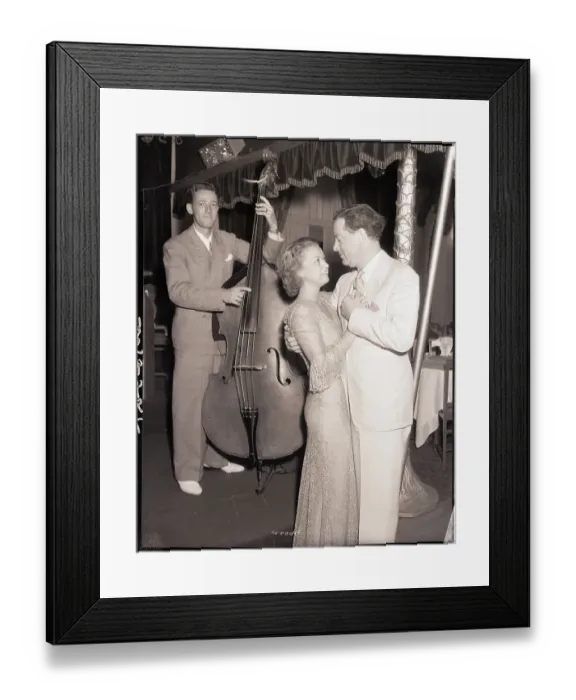 Framed Print : Alan Dinehart and Mozelle Britton Framed Print : Alan Dinehart and Mozelle Britton