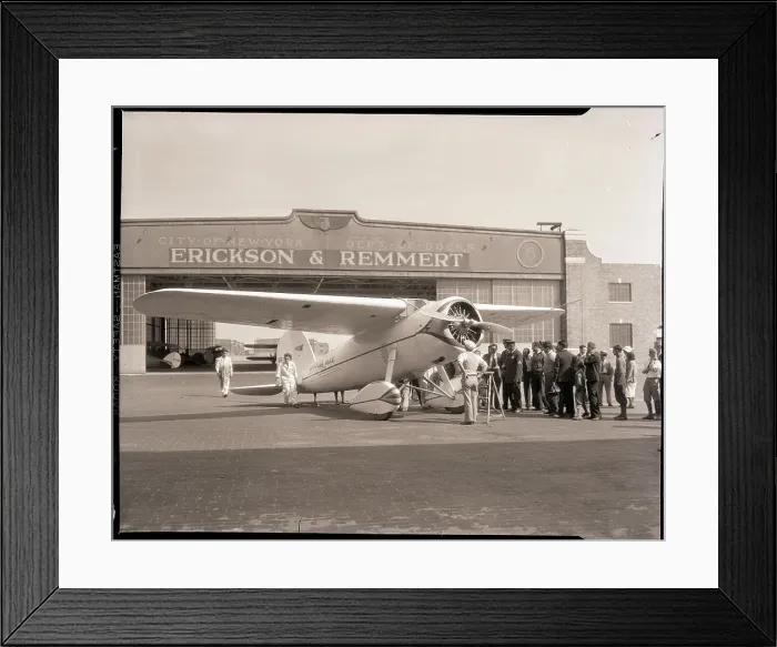 Framed Print : Wiley Post's Plane Winnie Mae Framed Print : Wiley Post's Plane Winnie Mae