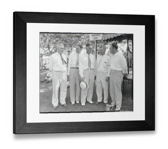 Framed Print : Gathering of Golf Coaches Framed Print : Gathering of Golf Coaches
