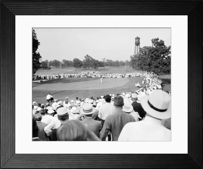 Framed Print : Johnny Goodman Sinking Last Putt Framed Print : Johnny Goodman Sinking Last Putt