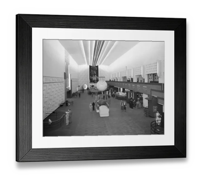 Framed Print : Science Hall of Honor Framed Print : Science Hall of Honor