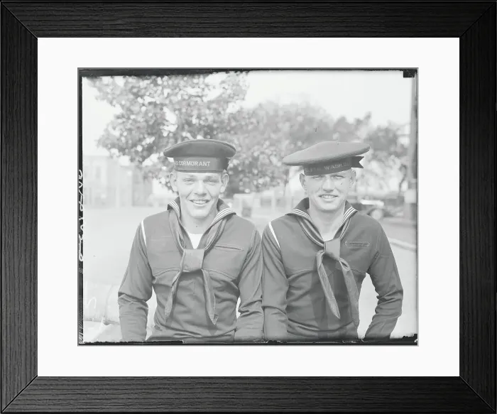 Framed Print : Stanley James Slavey and Steven Lipschie, Jr