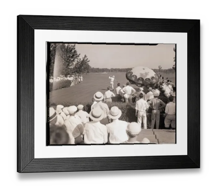 Framed Print : Bob McDonald Teeing Off Framed Print : Bob McDonald Teeing Off