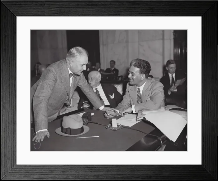 Framed Print : O.P. Van Sweringen and Ferdinand Pecora