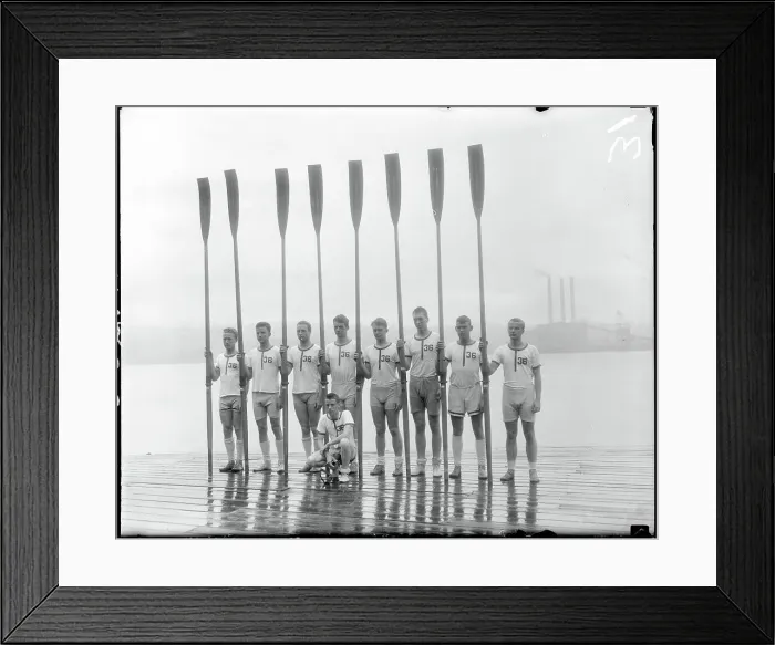 Framed Print : Yale Freshman Crew Framed Print : Yale Freshman Crew